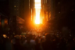 Manhattanhenge à New-York